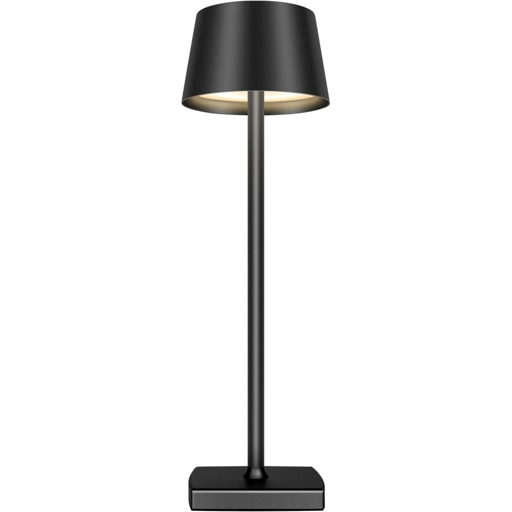 Skadad mqloon bc963-en trådlös lampa dimma svart