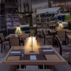 Poškozený mqloon bc963-bezdrátové lampy stmívání černé