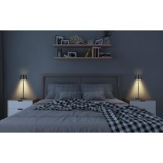 MQLOON danneggiato BC963-A Wireless Lamp Diming Black