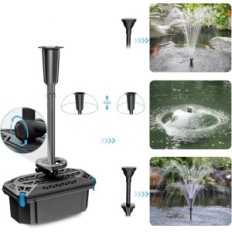 Filtro per laghetto d'acqua usato con pompa 2500 L / h Billing LED LED RGB