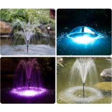 Naudota vandens tvenkinio filtras su siurbliu 2500 l / h atsiskaitymo RGB LED rinkinys