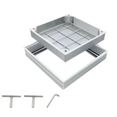 Aluminum Hatch Cover 30x30 CM Neato EN124 A15 Square