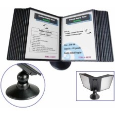 Svart bordsplattor Justerbar Rotary 360 ° Tuka-i-Akut 20 st.