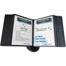 Black table plates Adjustable rotary 360 ° TUKA-I-AKUT 20 pcs.