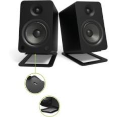 Kabelių mokyklos Canto S6 Pasviręs į monitorius 5-7 "Black Pora