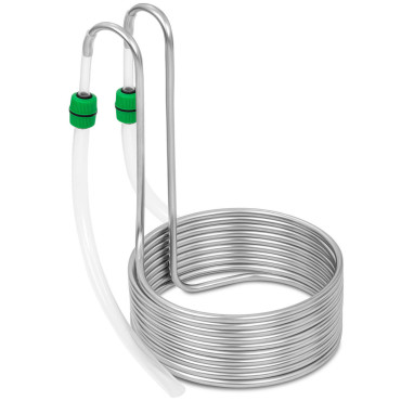Špirálový chladič pre pivo Wort 10 cievok