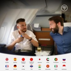 Μεταχειρισμένος ηλεκτρονικός μεταφραστής εκτός σύνδεσης W09 Pro 144 Foto Γλώσσες χωρίς WiFi Gray