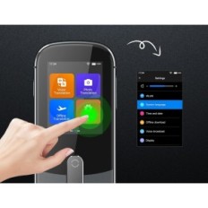 Ojeté elektronický překladatel offline w09 pro 144 foto jazyky bez wifi šedé