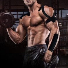 Kinesioloolic elektriske elektriske valg 50mmx5m sæt 5 farve