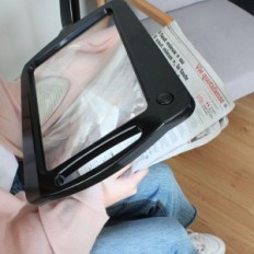 Brukt Maxi X5 Maxi Magnifier Fishtec Lens 22.5x18cm Elastisk base