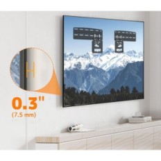Support de télévision 43-85 "Vesa 1200x800 pour Samsung Neo Qled Ultra Slim Exhibition 60kg