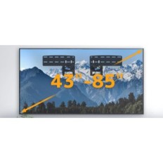 Τηλεόραση 43-85 "VESA 1200X800 για την Samsung Neo Zled Ultra Slim 60kg έκθεση