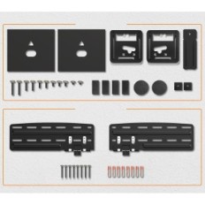 Τηλεόραση 43-85 "VESA 1200X800 για την Samsung Neo Zled Ultra Slim 60kg έκθεση