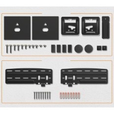 Support de télévision 43-85 "Vesa 1200x800 pour Samsung Neo Qled Ultra Slim Exhibition 60kg