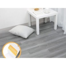 Paneles de vinilo autoadhesivos 40 PC. NUFLR 15x90cm PVC gris impermeable