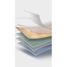 Zelfklevende vinylpanelen 40 stuks. NUFLR 15X90 CM Waterdicht Grijs PVC