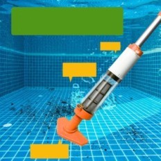 Damaged / Used Wireless Pool Poolpoly 1822 battery 90 min