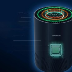 HEPA Chuboor Air Purifier for soverommet