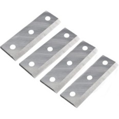 Used wood shredder knife set 2x2 pcs. Garden Blades