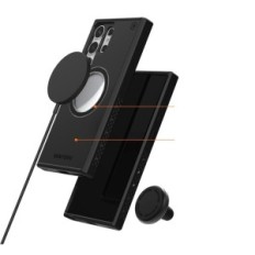 Galaxy S23 Ultra Eagle 3 Rokorm Μαγνητικές ανθεκτικές μαύρες