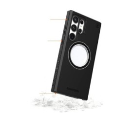 Galaxy S23 Ultra Eagle 3 Rokorm magnetisk resistent svart