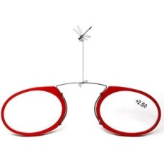 Mini gafas de lectura de Kokobin portátiles ligeras para mujeres y hombres +1.50