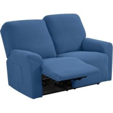 2-bedded zitkap voor SOF TIANSHU TS0051-11UK DENIM BLUE