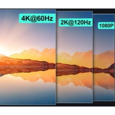 KVM Switch 2 PC 2 HDMI monitori 4K @ 60Hz 2K @ 120Hz iz Edid i USB 3.0