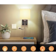 LED čítacie lampy Nastaviteľné ALOMN husi HUSE KRTKU USB CHROME