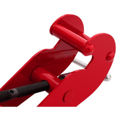 Beam holder Clamp Mounting width 75-195 mm 1000 kg 1T