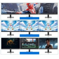 Použité KVM Switch 3 Monitory 4 počítače, 2xDP 1.4 + HDMI 8K @ 60Hz, USB 3.0