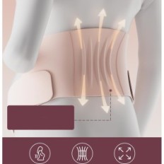 Franja de embarazo ergonómica usada Ergonest YB001 Atrás y soporte abdominal M