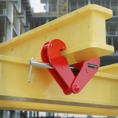 Support de poutre avec pince de fixation largeur 90-310 mm 5000 kg 5T
