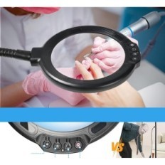 Magnifier With Lamp Gaborish W624 12 × LED 3IN1 Joustava jalusta 5 tilaa 10 kirkkautta