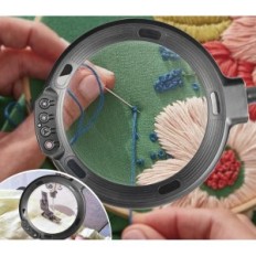 Magnifier with lamp Gaborish W624 12 × LED 3in1 Flexible stand 5 modes 10 brightness levels