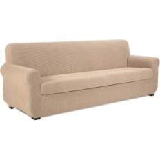 Sofa til 4-personers sofa + elastisk dækning Tianshu