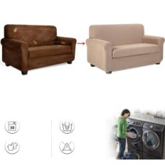 Sofa for 4-person Sofa + Elastic Cover Tianshu