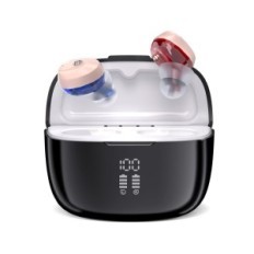 Used / incomplete hearing aid for seniors with noise reduction 32 channels + ELCTRTICI VHP-1633 case