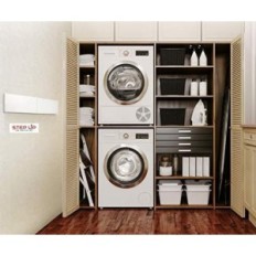 Secadora de pared Step Up Doblando 70 cm Blanco 20kg