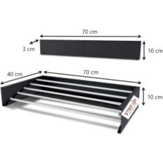 Wall dryer STEP UP Folding 70cm white 20kg