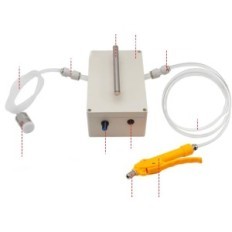 Gebraucht / unvollständiger elektrischer Injektor für Fleisch und Gewürze Kochen Spritze marinirsprite