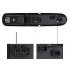 Boudre de pare-brise gauche Interrupteur électrique Peugeot 3008/5008 Kaolali