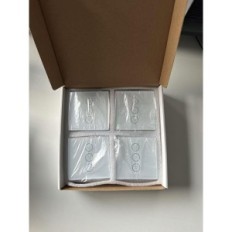 Χρησιμοποιείται έξυπνος τυφλός διακόπτης 80x80 mm heuxgir cs01 alexa / google set 4 τεμ.