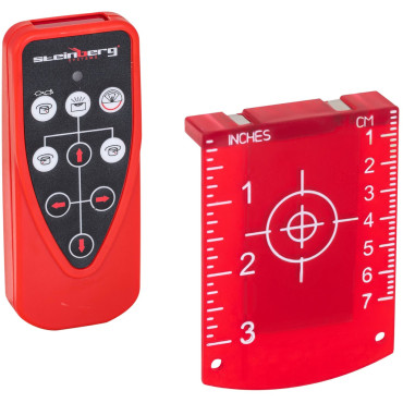 Roterende laserlaserreductie type rood ± 3 mm bereik 300m