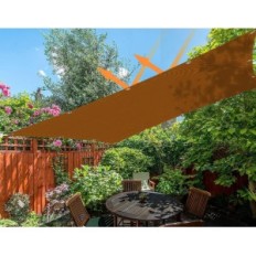 Tweedehands zeilzeil zonnebril zonnebril 4x5m waterdicht rechthoekig