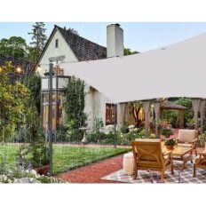 Occhiali da sole a vela vela usati Occhiali da sole da sole 4x5m Impermeabile rettangolare