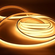 Käytetyt Cob Pcoing 10m 220v IP67 LED-nauha vedenpitävä lämpö valkoinen 3000k