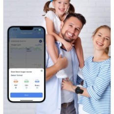 Kahjustatud impulsi oksimeetri sõrme ja randme Weiense Checkme max Bluetooth jaoks