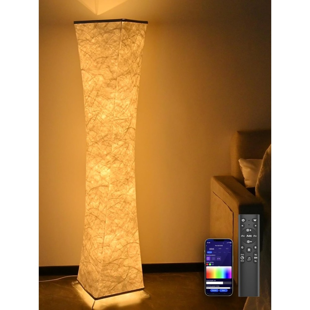 RGB Amdelne SLT-HW-FG LED stojany moderní s dálkovým ovládáním a stmívatelnou aplikací