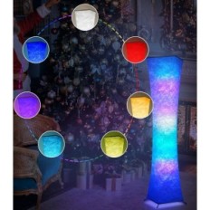 RGB amdelne SLT-HW-FG LED stāv lampas moderna ar tālvadības pulti un regulējamu lietojumprogrammu